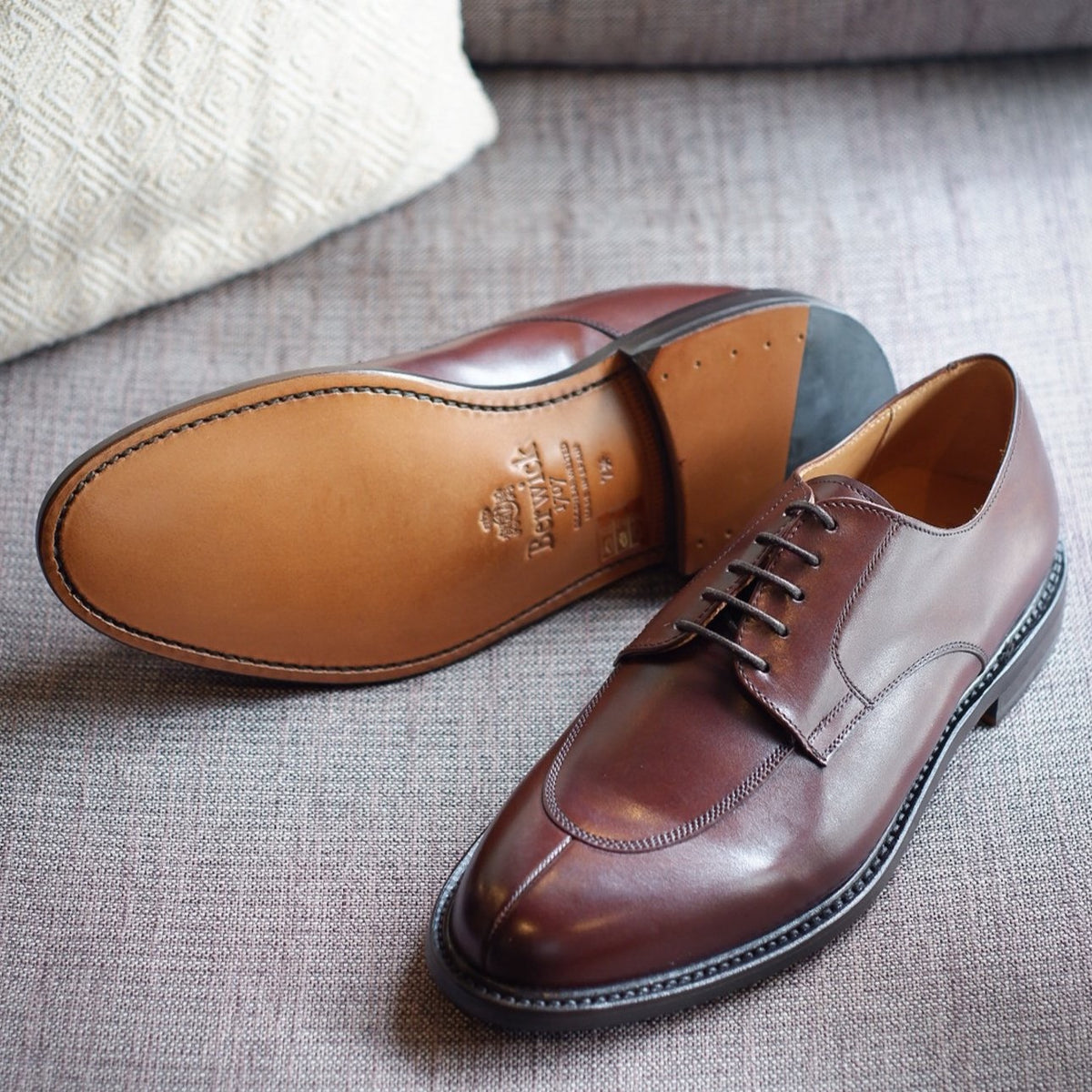 Berwick 1707 Split Toe Derby Shoe (2439) - A Fine Pair of Shoes