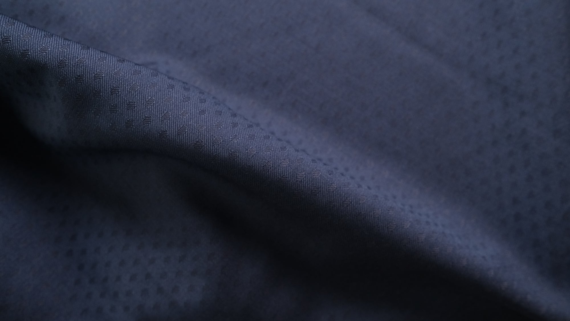 Navy Fancy Suiting Fabric