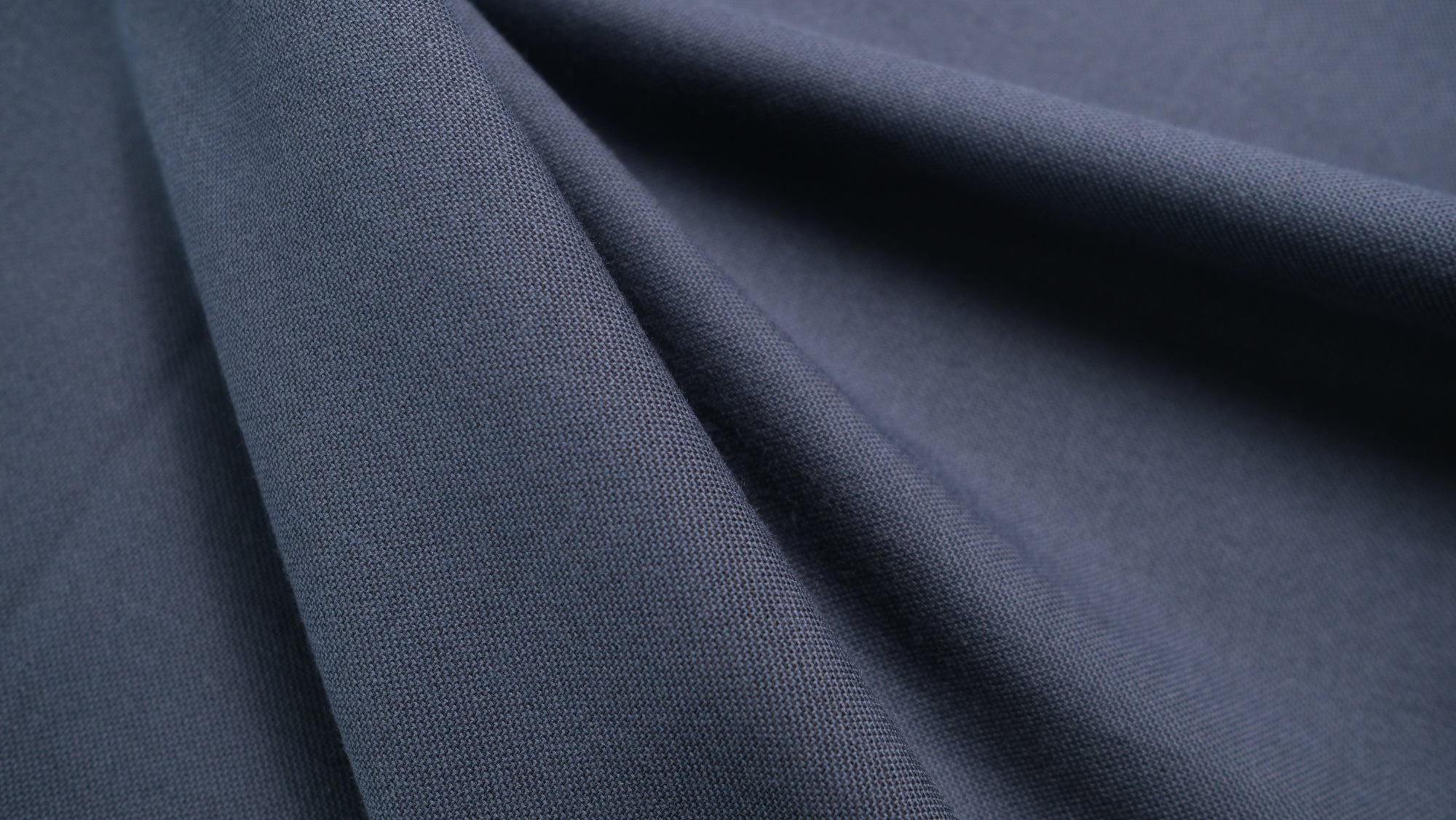 Space Blue Suiting Fabric