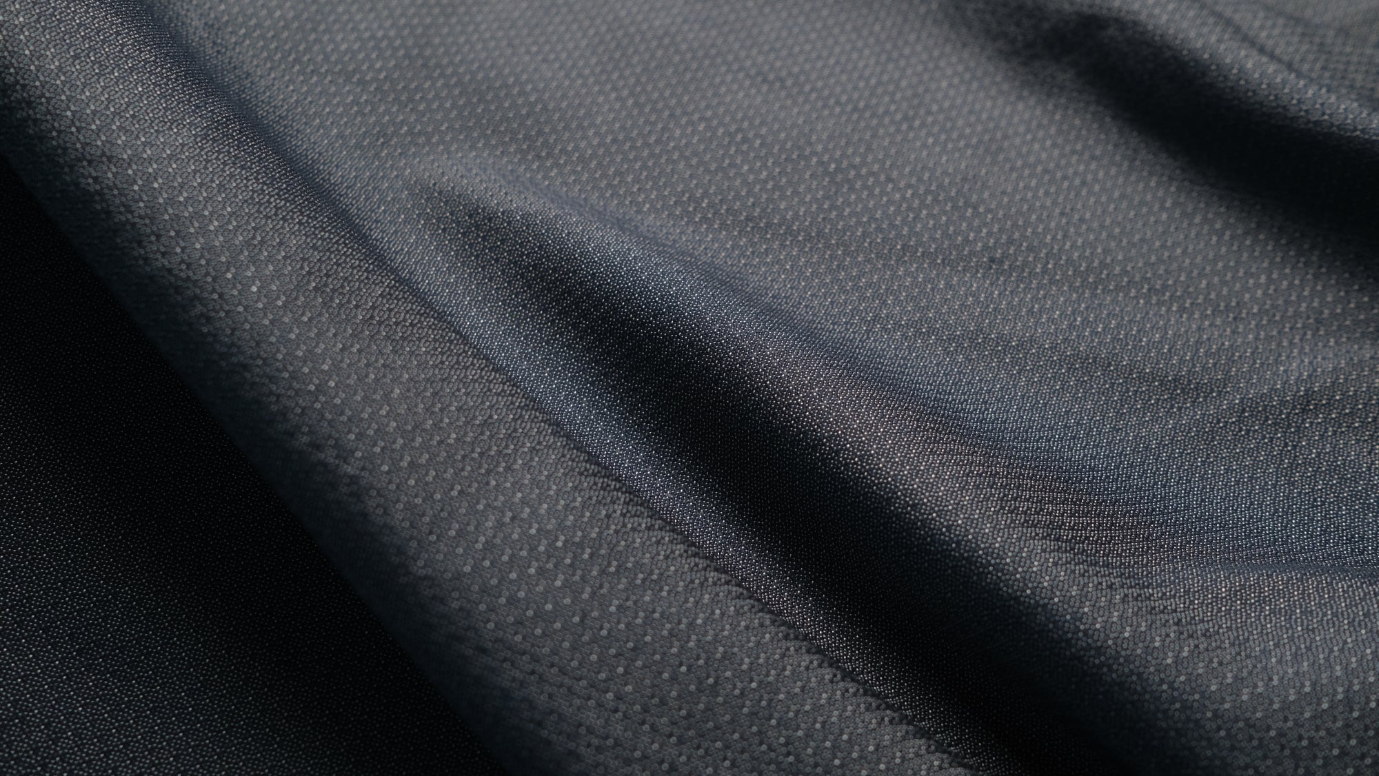 Medium Grey Fancy Suiting Fabric (Lot)
