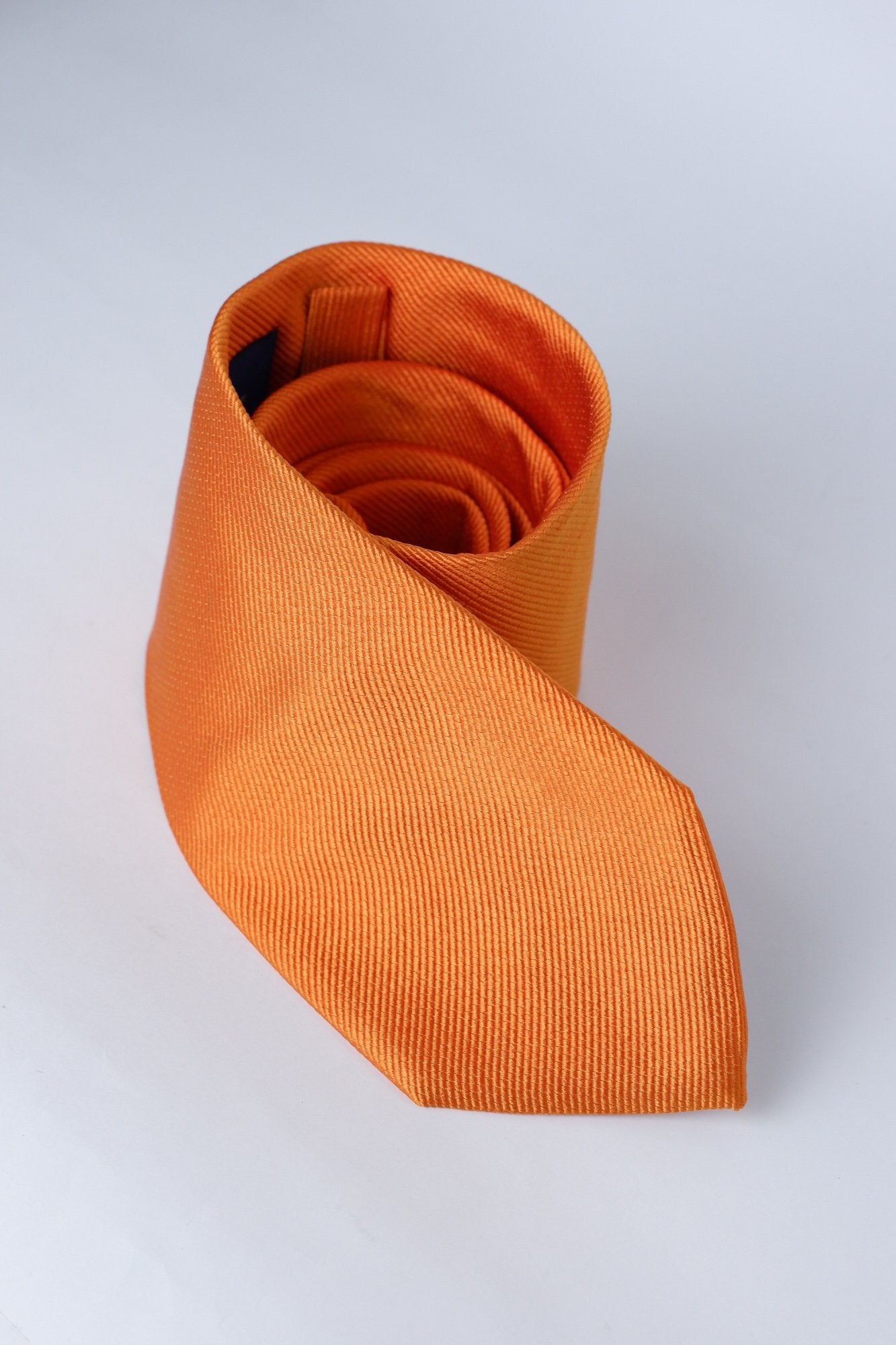 Profumo Orange Solid Necktie