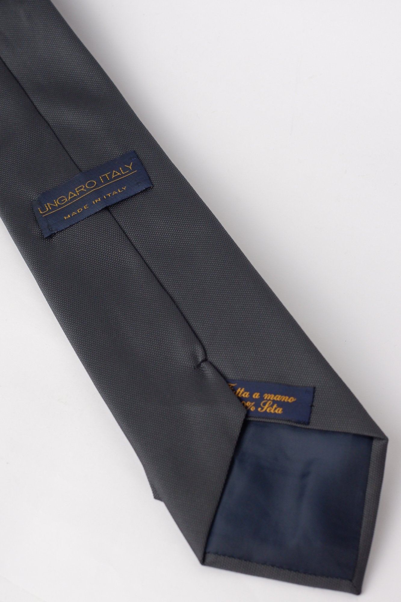Ungaro Black Textured Necktie
