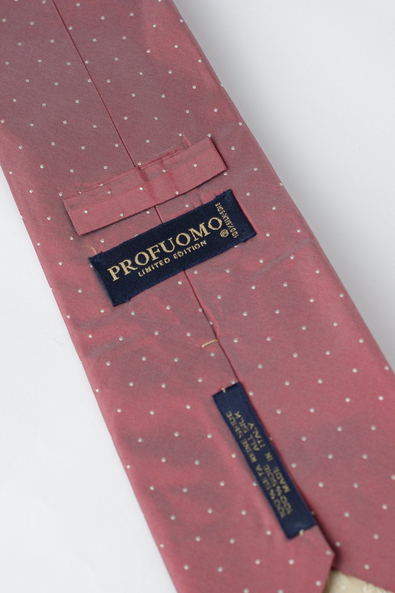 Profumo Dusty Pink Printed Necktie